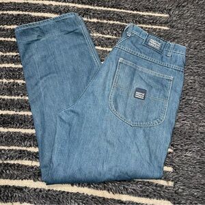 Marithe Francois girbaud barrel jeans baggie Y2K jeans Size 38x31 skater